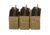 Rothco MOLLE Open Top Six Rifle Mag Pouch, Coyote Brown, 41007-CoyoteBrown