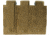 Rothco MOLLE Triple Pistol Mag Pouch, Coyote Brown, 51102-CoyoteBrown