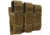 Rothco MOLLE Triple Pistol Mag Pouch, Coyote Brown, 51102-CoyoteBrown