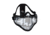 Rothco Steel Half Face Tactical Mask, Black Skull, 14979