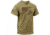 Rothco US Flag / USMC Eagle, Globe, & Anchor T Shirt, Coyote Brown, Medium, 54280-CoyoteBrown-M