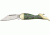 Rough Rider Small Leg Fold Knife 3 1/8in., SS clip blade, Imitation abalone handle RR347