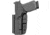 Rounded IWB Kydex Holster for Ruger RXM, Right Hand, Black, RGR-RXM-BK-RH-VAR