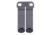 Rounded Monoblock Gear Metal Iwb Holster Clip, CEX-150METCLIP