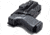 Rounded ULTICLIP3+ Tuckable Holster Clip, Black, CE-ULTICLIP3
