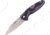 RUIKE Fang P105 Linerlock Pale Blue Folding Knife,3.5in,Standard Edge,Satin,Blue and Black,G10 Handle, P105-K