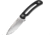 RUIKE Hornet F815 Fixed Blade Black Fixed Blade Knife, 3.25in, Standard Edge, Stonewash, Black, G10 Handle, F815-B