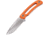 RUIKE Hornet F815 Fixed Blade Orange Fixed Blade Knife, 3.25in, Standard Edge, Stonewash, Orange, G10 Handle, F815-J