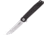 RUIKE P127 Linerlock Folding Knife, Black G10 handle, P127-B