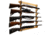 Rush Creek Creations 5 Gun Wall Rack, American Cherry, 38-4044