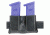 Safariland 079 Concealment Magazine Holder, Snap-On, Double - STX Plain Black, Ambidextrous