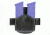 Safariland 572 Concealment Magazine Holder, Paddle, Double - STX Plain Black, Ambidextrous