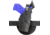 Safariland 6388 ALS Paddle Holster w/ SLS - Plain Black, Right Hand 6388-73-61