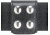 Safariland 654 Belt Keeper, 4 Snap 654-03B