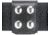 Safariland 654 Belt Keeper, 4 Snap 654-9