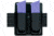 Safariland 75 Double Mag Pouch Without Flaps - Plain Cordovan, Ambidextrous