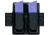 Safariland 75 Double Mag Pouch Without Flaps - Basket Black, Ambidextrous 75-383-4