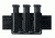 Safariland 775 Slim Open-Top Triple Mag Pouch, Double Stacked 9mm Mags Gl17, 22, STX Tactical OD, Ambi Shroud Mount 775-83-563