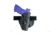 Safariland ALS Paddle Holster, Left Hand, STX Plain Black Belt Loop Only 1.5in. and 1.75in. belt slots 6378-77-412-K15