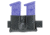 Safariland 079 Concealment Magazine Holder, Snap-On, Double - Basket Black, Ambidextrous 079-383-8