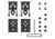 Safariland Kit1 Equipment Locking Kit,, 2 Els Locking Forks &amp; 2 Els Receiver Plates, Coyote Brown, Single Kit Only ELS-KIT1-76