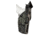 Safariland 7360 7TS ALS/SLS Mid-Ride LVL III Duty Holster, Glock 17 Gen 5, Left, 2.25 in, Plain Black, 7360-835-412