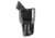 Safariland 7360 7TS ALS/SLS Mid-Ride Level-III Retention Duty Holster, Glock 22 Gen5 w/TLR-7, Right, Black, STX Plain, 7360-82527-411