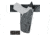 Safariland Model 7395 7TS ALS Low-Ride Level-I Duty Holster, Glock 17/22/31 w/ITI M3 Light, Left Hand, STX Basket Weave Black, 7395-832-482