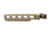 Samson B.R.E. Bufferless Receiver Extension Flat Dark Earth with Folding Picatinny Adapter, 04-06143-32