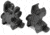 Samson Manual Folding Sights - HK Front and A2 Rear, Aluminum, Black, FFS-FRS-PKG