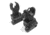 Samson Manual Folding Sights - HK Front and A2 Rear, Aluminum, Black, FFS-FRS-PKG