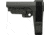 SB Tactical SBA3 5 Position Adjustable Rifle Brace, Stealth Gray, SBA3X-03M-SB