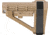 SB Tactical SBA4 5 Position Adjustable Rifle Brace, FDE, SBA4X-02-SB