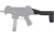 SB Tactical SBT2 Side Folding Brace, Black, Fits BT APC, HK UMP, SBT2-01-SB