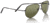 Serengeti Aviator Sunglass - Medium, Shiny Gunmetal Frame, 555nm Polarized Lenses 7190