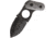 Shadow Tech Q.R.T. Quick Response Tactical Fixed Blade Knife, 2.75in, 1095 Carbon Steel, Spear Point, Black, Canvas Micarta Handle STK119