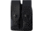Sheath Smooth Leather Double Magazine Pouch, Black, SH1242 DMC001