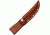 Sheath Fixed Knife Sheath, Brown basketweave leather,Fits up to 4in blade SH1133