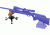 Shooters Ridge Tri-Stance Gun Rest with Leather Sand Bag