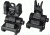 SIG SAUER Iron Sight Set, Flip Up, fits M1913 Rail, Black, SITE-SET-1913-FLIP