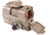 SIG SAUER Romeo8T Red Dot Sight, Ballistic Circle Dot, 0.5 MOA ADJ, CR123A, Hex Bolt Mount, Shroud, FDE, SOR81003