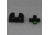 SIG SAUER X-Ray3 Pistol Sight Set, Number 6 Green Front, Number 8 Rear, square notch SOX10001