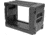 SKB Cases 8U Shallow Roto Rack, w/ wheels and handle, 1SKB-R8SW