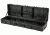 SKB Cases R Series 6416-8 Waterproof Utility Case with Wheels, Black, 64 3/4&quot; x 18 1/4&quot; x 10&quot; 3R6416-8B-EW