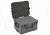SKB Cases Injection Molded 22inx17inx12.70in Case w/Cube Foam, Wheels, Black, 3I-2217-12BC