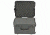 SKB Cases Injection Molded 22inx17inx12.70in Case w/Cube Foam, Wheels, Black, 3I-2217-12BC