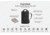 SLNT RF Blocking SSE Faraday Bag, USA Berry Compliant, Black, 19L, SL-PKGB-BER-01