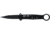 Smith and Wesson M and P Folding Knife, 8Cr13MoV Stainless Steel Blade, Dagger Plain Blade, Black Handle, 1193183