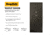 Snapsafe, A Hornady Company Aux Vault Door, 32x80 in, 75416