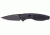 SOG Aegis Knife w/ SE Fold 3.5in. Steel Blade and GRN Handle, BLK TiNi Finish, Black AE02-CP